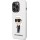 Karl Lagerfeld Ikonik NFT Silicone Case White (iPhone 14 Pro Max)